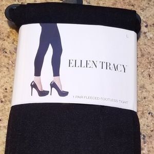 Ellen Tracy Fleece Tights 💖 Brand New